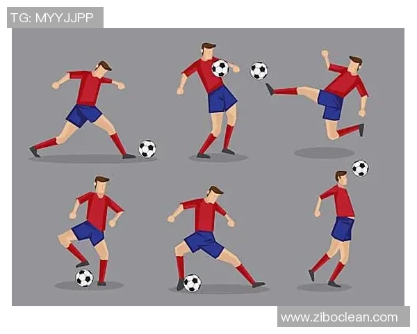 足球明星射门动作动漫风格头像图片展示足球运动魅力与激情